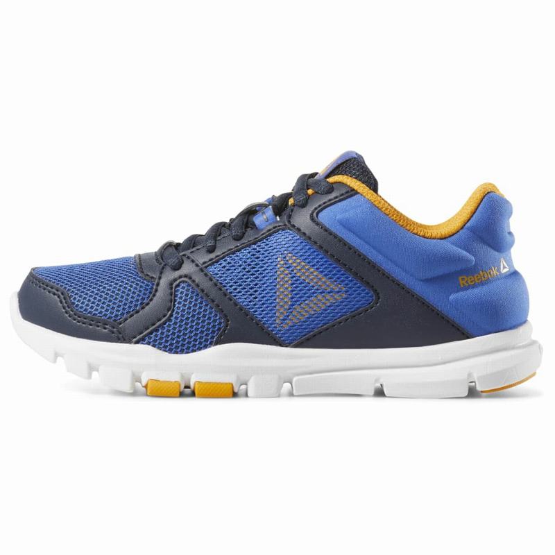 Adidasi Training Reebok Yourflex Train 10 Baieti Bleumarin/Aurii Romania UI6645DH